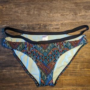 Xhilaration 2 Pair Floral + Tribal Print Bikini XL